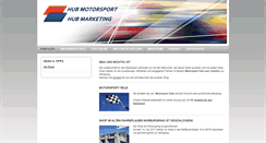 Desktop Screenshot of hub-motorsport.de